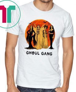 Elvira, Morticia, Lily, Bride Ghoul Gang Halloween Shirt