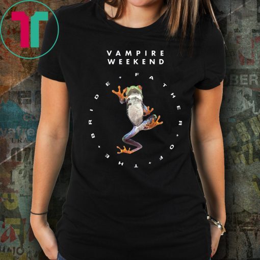 Frog Vampire Weekend Father Of The Bride Tour 2019 Tee Shirt
