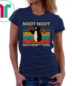 Official Pingu Noot Noot Motherfucker Vintage Funny T-Shirt