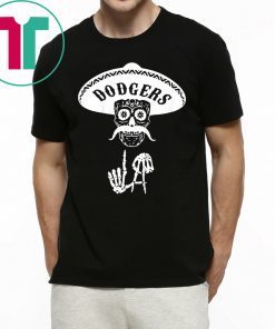 Skull Dodgers Funny Shirt