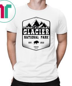 Glacier National Park EST 1910 Montana Tee Shirt