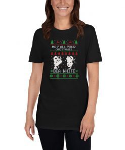 Golden Girls May All Your Christmases Bea White T-Shirt