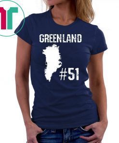 Greenland State #51 Pro Trump 2020 Republican Supporter T-Shirt