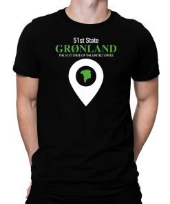 Groenland 51st State Of The United States Greenland T-Shirt