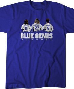 Guerrero, Biggio, Bichette Shirt Toronto Blue Genes