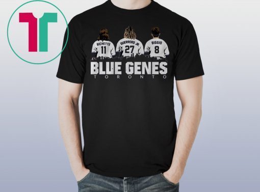 Guerrero, Biggio, Bichette Shirt Toronto Blue Genes