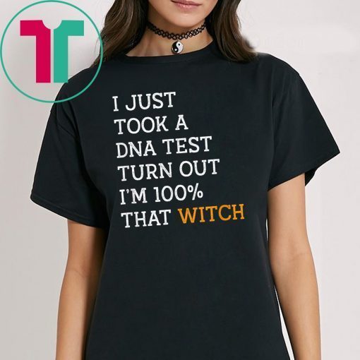 Halloween Costume I'm A 100 Percent With That Witch Gift Classic Tee Shirt