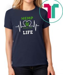 Hemp CBD Cannibidiol Gives Me Life Tee Shirt
