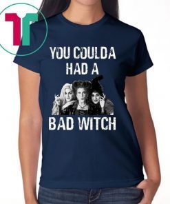 Hocus Pocus You Could a Had A Bad Wicth Tee Shirt