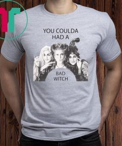 Halloween Hocus Pocus You Coulda had a Bad Witch Shirt