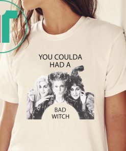 Halloween Hocus Pocus You Coulda had a Bad Witch Shirt