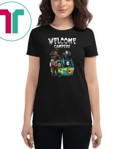 Horror Characters Welcome Campers shirt