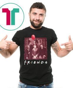 Mens Horror Movie Characters Friends TV Show Shirt