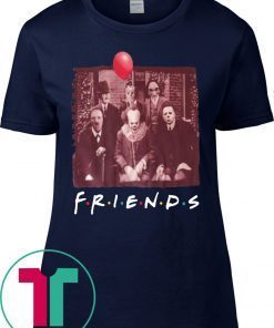 Psychodynamics Horror Movie Characters Friends TV Show Shirt