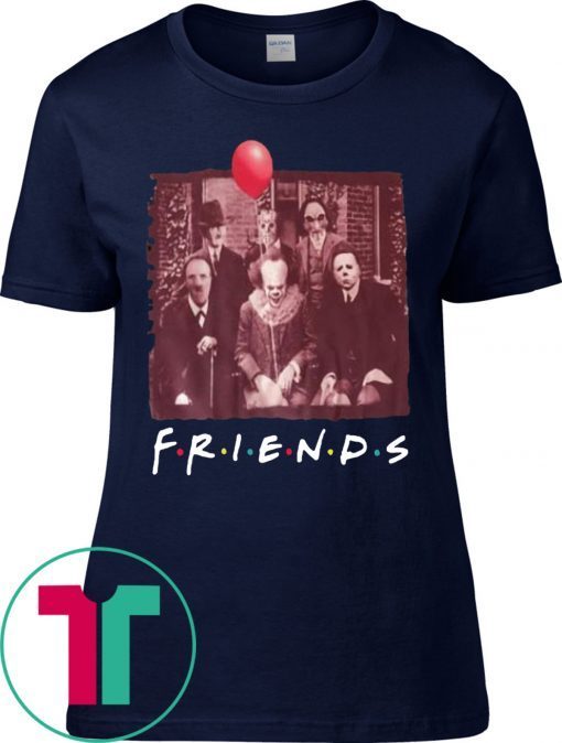 Psychodynamics Horror Movie Characters Friends TV Show Shirt