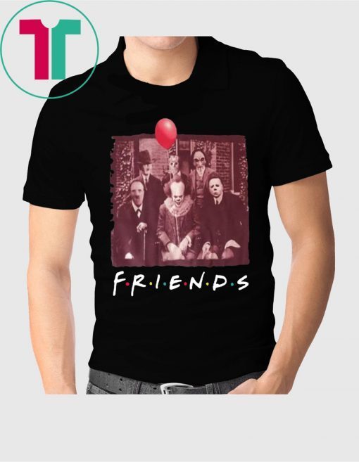 Psychodynamics Horror Movie Characters Friends TV Show Shirt