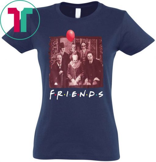 Psychodynamics Horror Movie Characters Friends TV Show Shirt