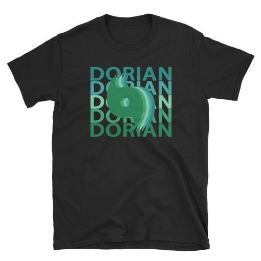Hurricane Dorian Short Sleeve Unisex T Shirt Florida 2019