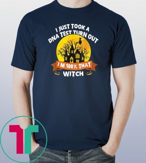 I Just Took A Dna Test Turns Out I'm 100 Percent That Witch Classic Tee Shirt