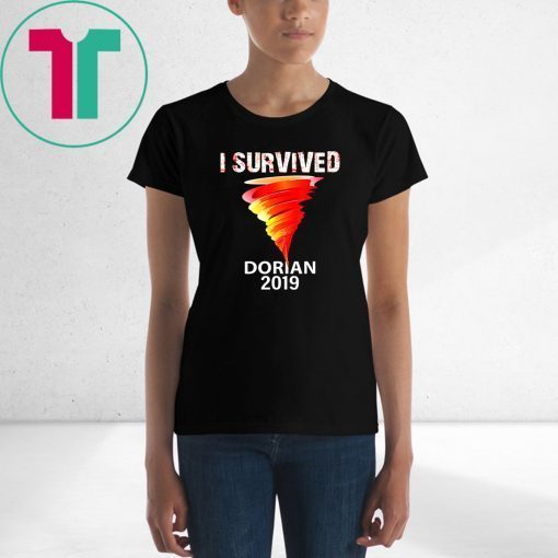 I Survived Hurricane Dorian Florida Storm Flood Tee Shirt