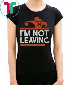 Noah Syndergaard Shirt - I'm Not Leaving, New York, MLBPA