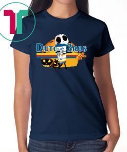 Jack Skellington Hug Dutch Bros Coffee Halloween T-Shirt