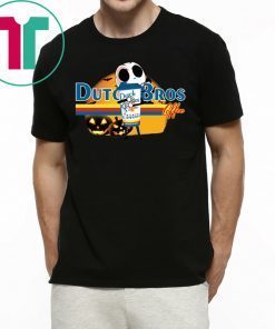 Jack Skellington Hug Dutch Bros Coffee Halloween T-Shirt