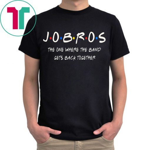 Jobros Shirt The One Where The Band Gets Back Together Shirt Friends TV Show Shirt