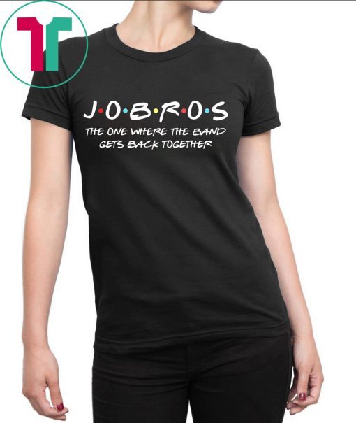 Jobros The One Where The Band Gets Black Together T-Shirt for Men, Women and Youth