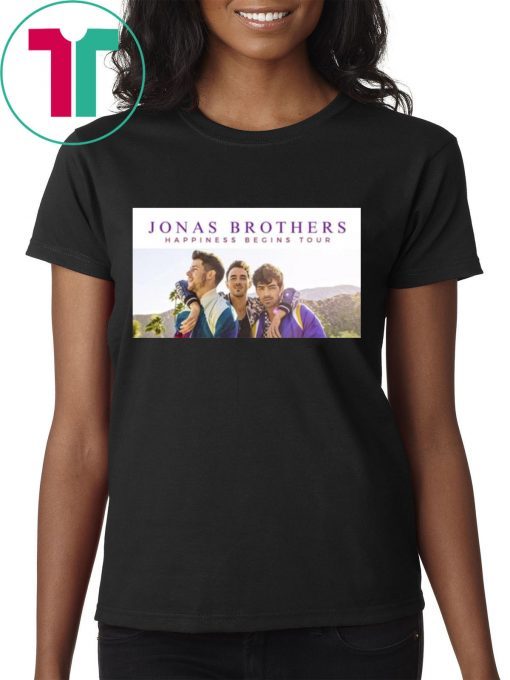 Jonas Brothers Happiness Begins Tour Tee Shirt