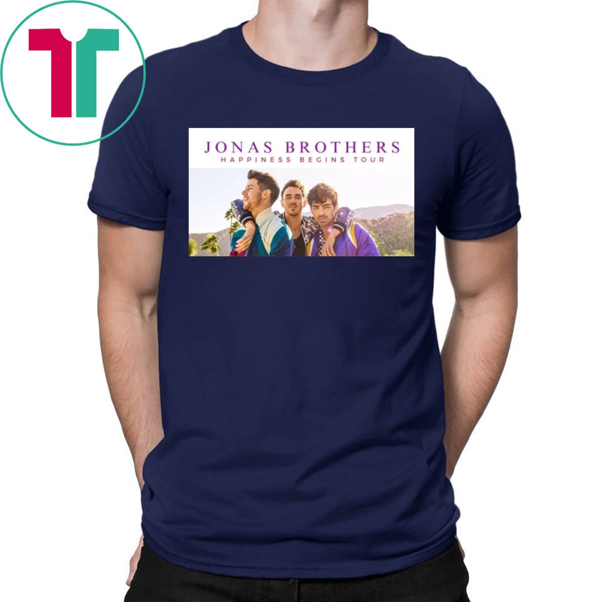 Jonas Brothers Happiness Begins Tour Tee Shirt