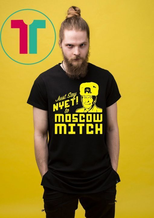 Kentucky Democrats T-Shirt Just Say Nyet To Moscow Mitch T-Shirt