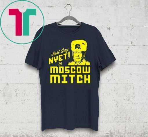 Kentucky Democrats T-Shirt Just Say Nyet To Moscow Mitch T-Shirt