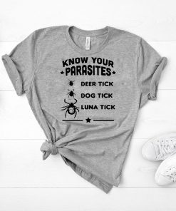 Know Your Parasites T-shirt RESIST Shirt Funny Gift