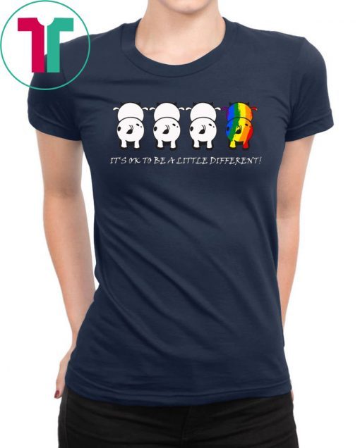 LGBTcow It’s ok to be a little different shirt