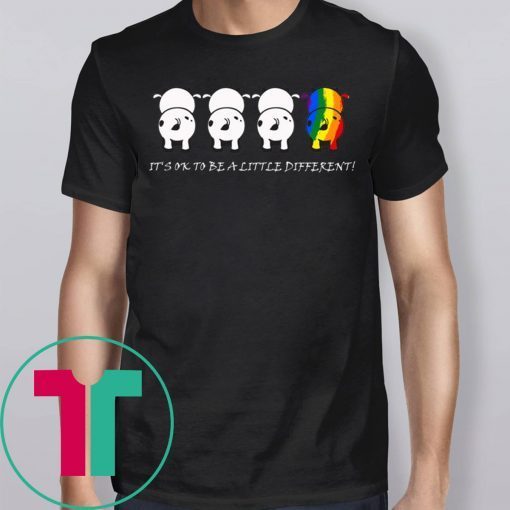 LGBTcow It’s ok to be a little different shirt