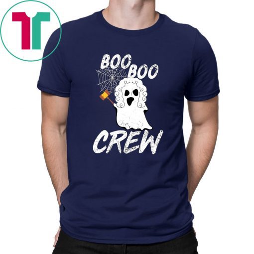 Lawyer Ghost Nurse Boo Boo Crew Halloween Costume T-Shirt