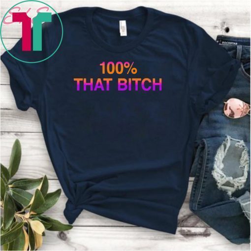 Lizzo 100% That Bitch V-Neck T-Shirt