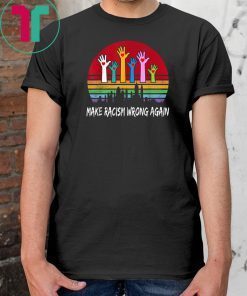 Make racism wrong again vintage T-Shirt