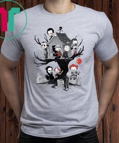 Halloween Maniac Park Horror Movie Theme Park T-Shirt