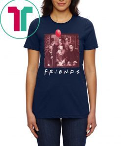 Mens Horror Movie Characters Friends TV Show Shirt