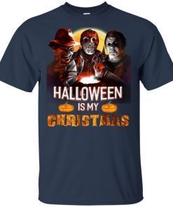 Michael Jason Freddy Halloween is my Chrismast Shirt