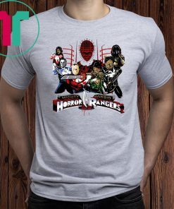 Mighty morbid horror rangers superheroes shirt