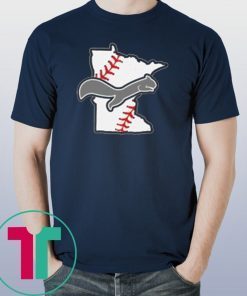 Minnesota Twin Cities Baseball Squirre T-Shirt