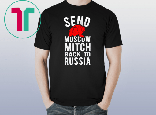 Moscow Mitch McConnell Russia Turtle Meme Election Security T-Shirt Kentucky Democrats Gift T-Shirt