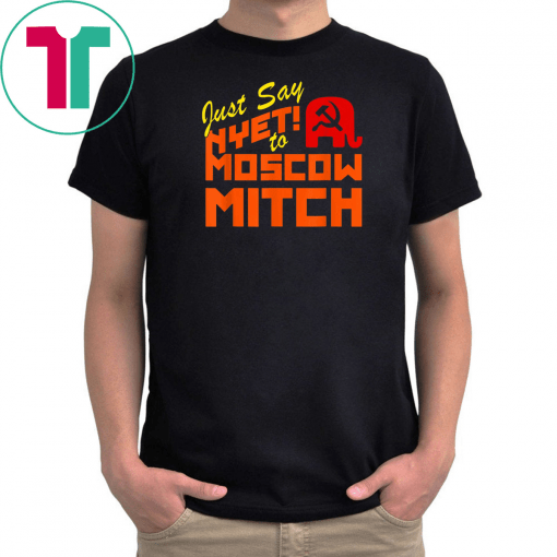 Moscow Mitch Must Go #MoscowMitch T-Shirt Kentucky Democrats 2020 Gift T-Shirt