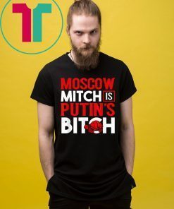 Moscow Mitch Putin's Bitch Russia Red Turtle Meme Tee Shirt