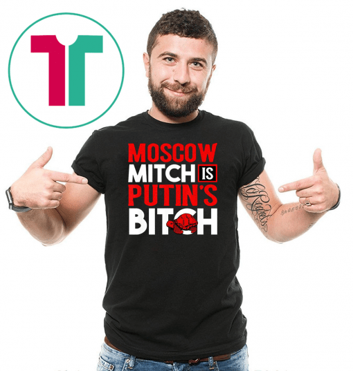 Kentucky Democrats 2020 Gift T-Shirt Moscow Mitch Putin's Bitch Russia Red Turtle meme T-Shirt