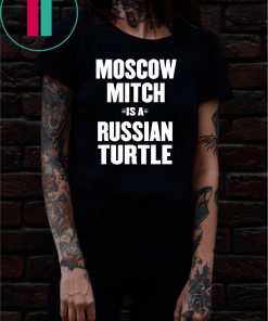 Kentucky Democrats Funny Gift Tee Shirt Moscow Mitch Shirt Russian Turtle Ditch Traitor Election T-Shirt