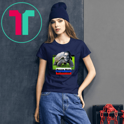 Moscow Mitch is Un-American Shirt, Turtle, Flag, MbASSP T-Shirt Putins Mitch 2020 Funny Gift T-Shirt